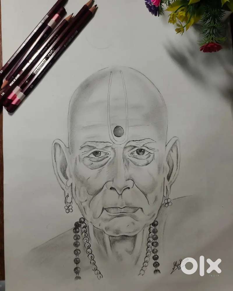 Swami samarth sketch