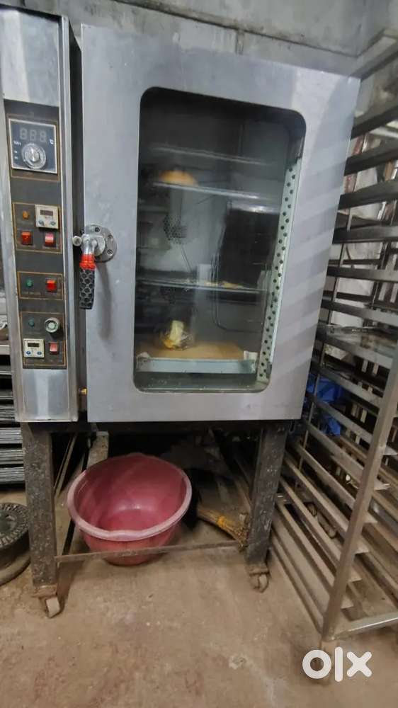 Bakery setup ovens fridge dough divider