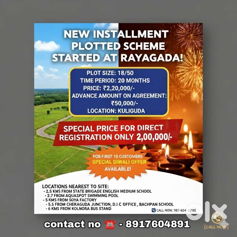 . YOU CAN GET BY GIVING ADVANCE OF 5OK. And pay the remaining monthly