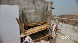 Coaching Institute Bench-Desk, Board, normal chair, Round Chair