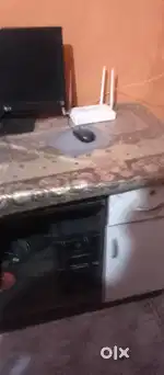 Computer and table was for because I didn't need for these things