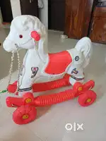 White horse toy