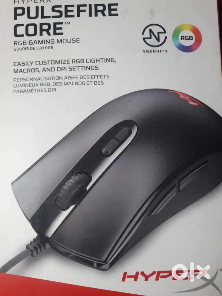 HYPERX PULSEFIRE CORE RGB GAMING MOUSE NEW SEILD