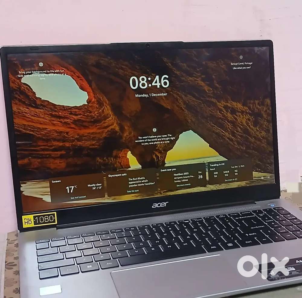Acer laptop modal no. Asprire as15