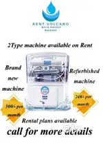 Water purifier machine available on Rent