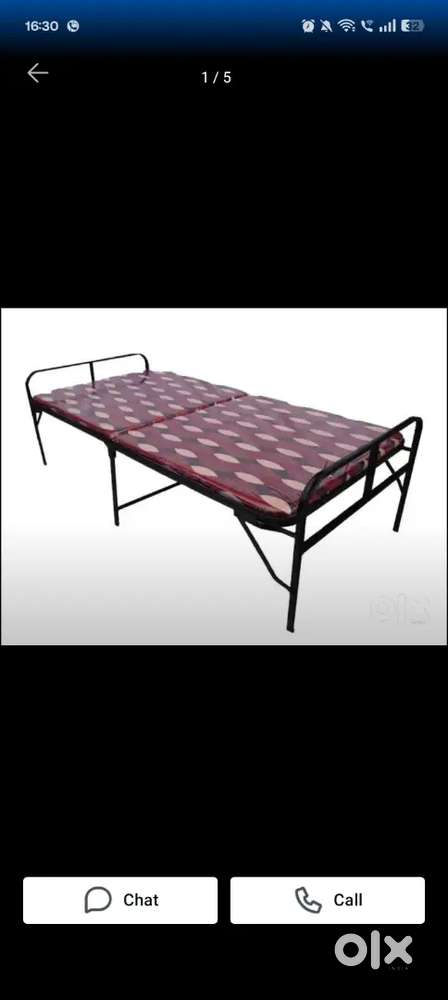 Bed one single person sleeping bad