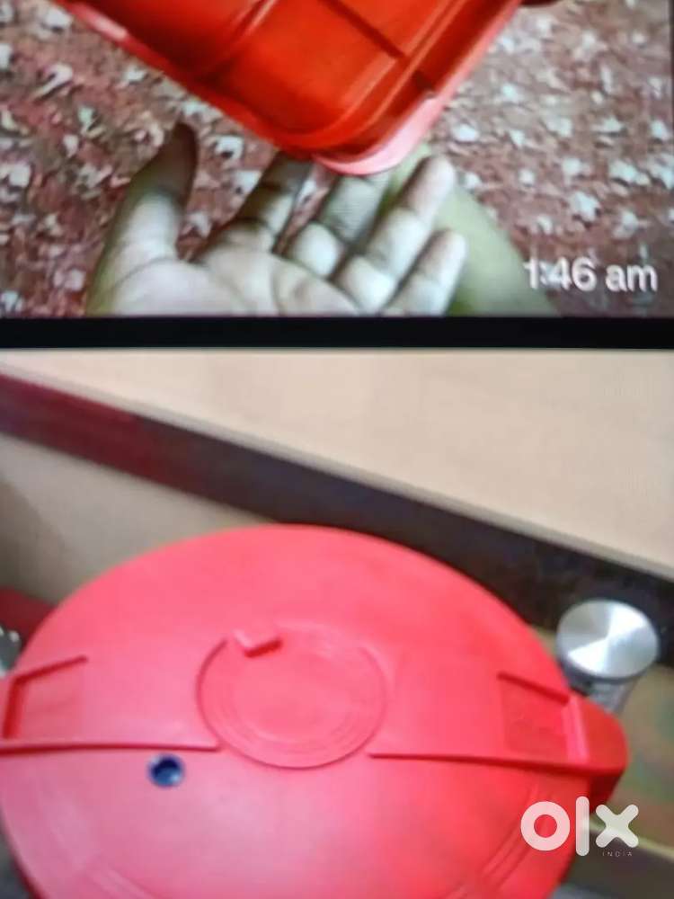 Prestige microwave pressure cooker.