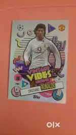 RONALDO! Football cards (MATCH ATTAX RARE!)
