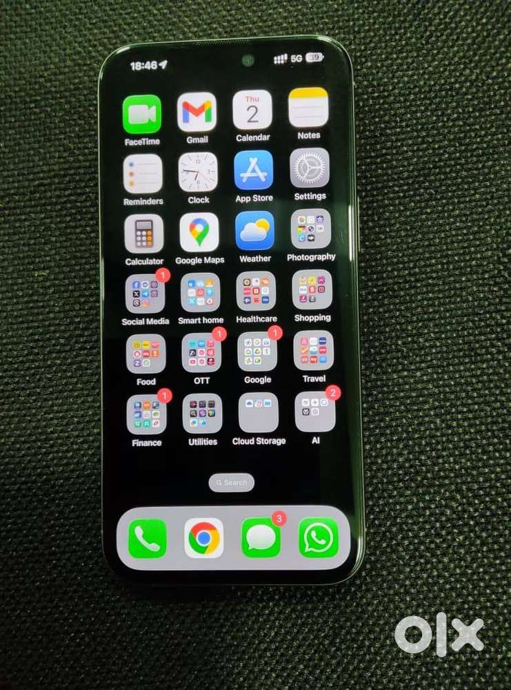 iPhone 15 Pro Max 256GB Natural Titanium, Mint Condition with Box Bill