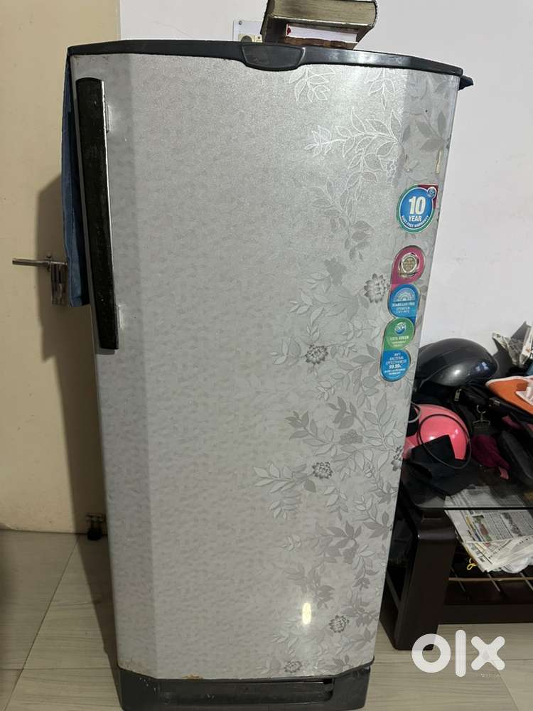 new brand 2nd hand refrigerator Godrej company in a running condition