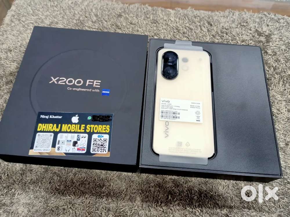 Vivo X200FE 16 512gb New Box open 1 year warranty offer price