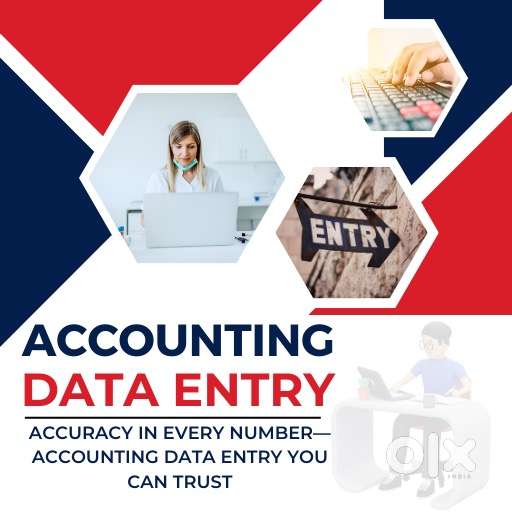 accountant, data entry, stock maintain and finances