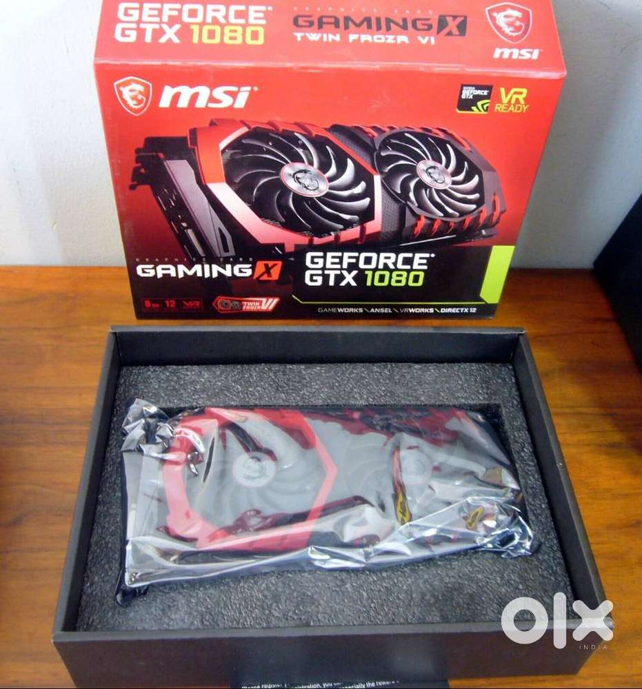 MSI GeForce GTX 1080 8GB GDDR5X