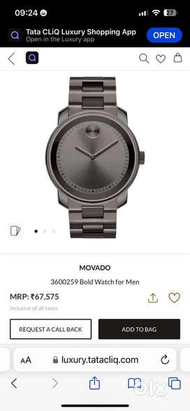 Movado Bold Men’s watch