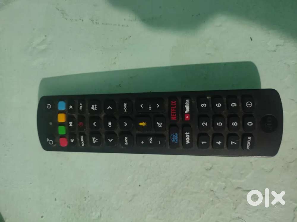 Jio set-up box remote