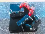PLAYSTATION 4 SLIM EDITION  500 GB WITH OG 4 CONTROLLERS COBO OFFER