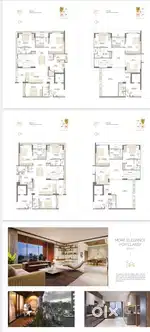 4bhk highrise apartment available on sale in thaltej Code - RS00993