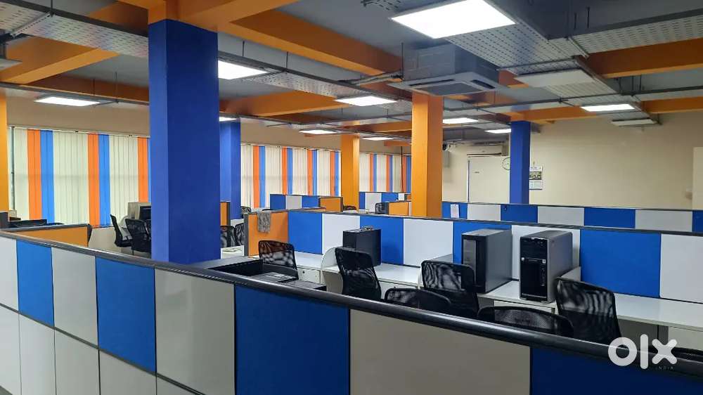 Farnishd office space rent 110000 near edappally