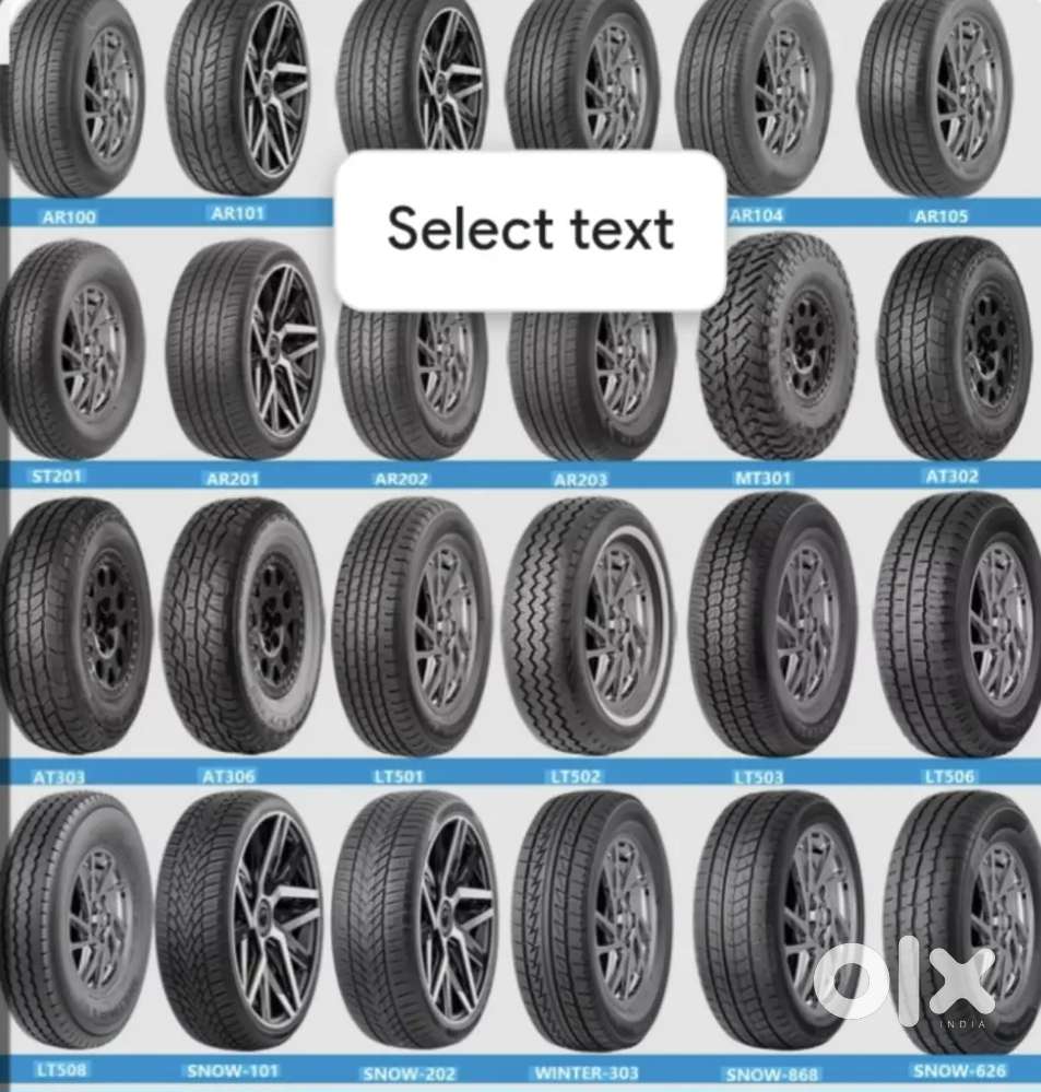 All type tyre available here best price
