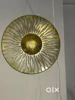 Golden Brass Material Wall Decorating