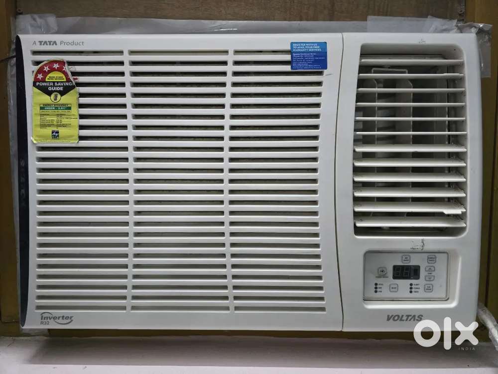 Voltas window AC 1.5 ton 5 star ac,  2 year old, serviced twice a year