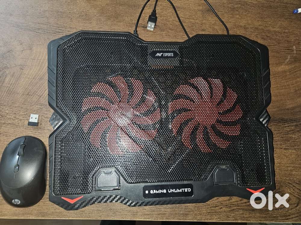 Wireless Mouse + Laptop Cooler Fan Combo -  Fully Working  Budget Deal