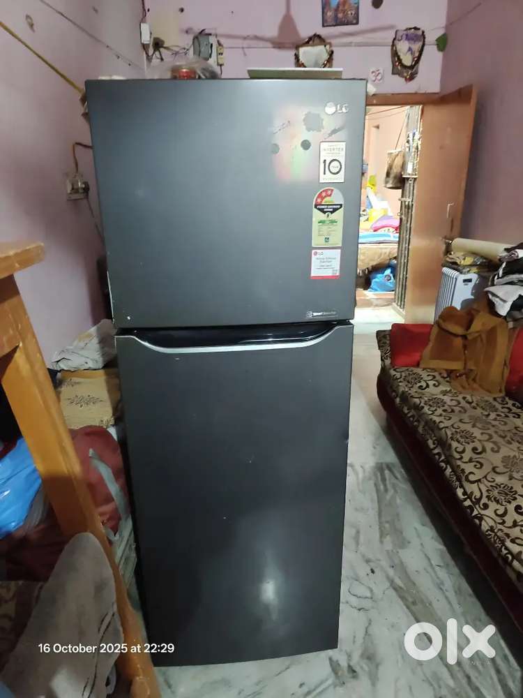 LG double door,235 litre