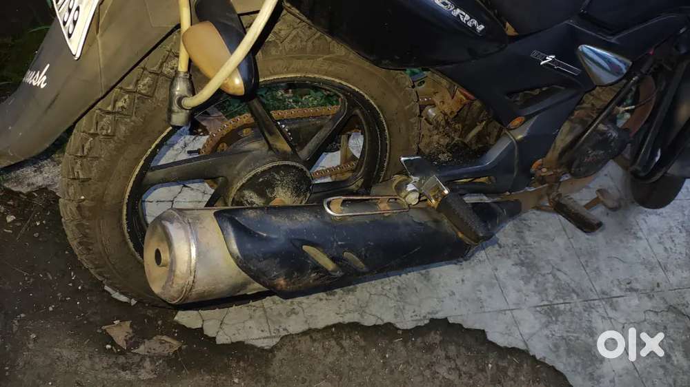 Back tyre new 3 months . Bike is in good condition