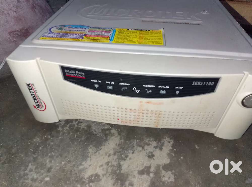 MICROTEK EB 1100 SW INVERTER working