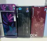 Flower Designs Single door 5 star rating with 1 year warrenty delivery