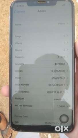 iPhone xs 512 gb