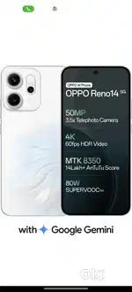 OPPO reno 14 mobile 12gb ram 256gb