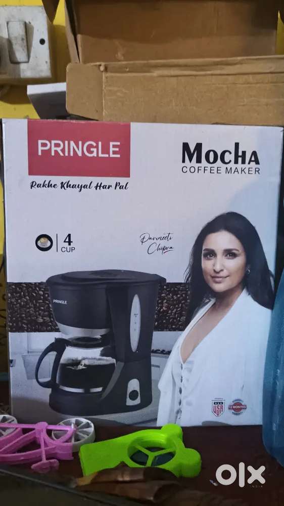 Pringle coffee maker brend new box package
