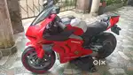 Kids bike charging battery running