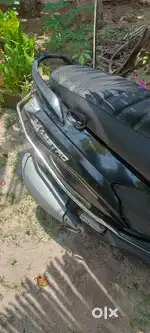 Black scooter