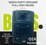 Party speaker high sound & Home theater