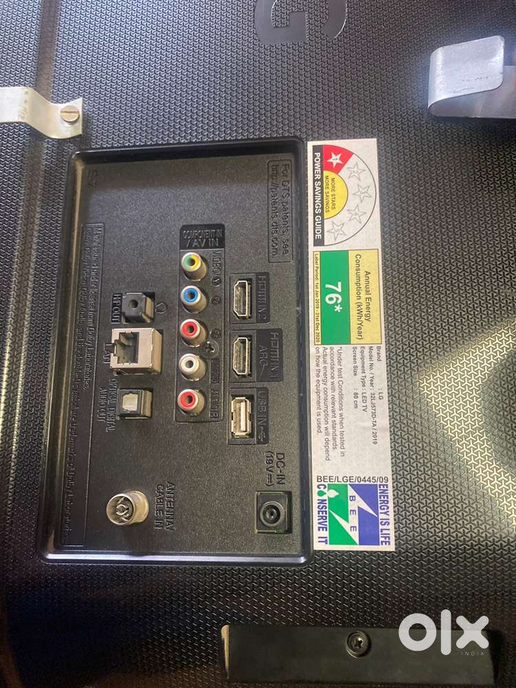 Lg led tv 32inch (80cm) with original charger