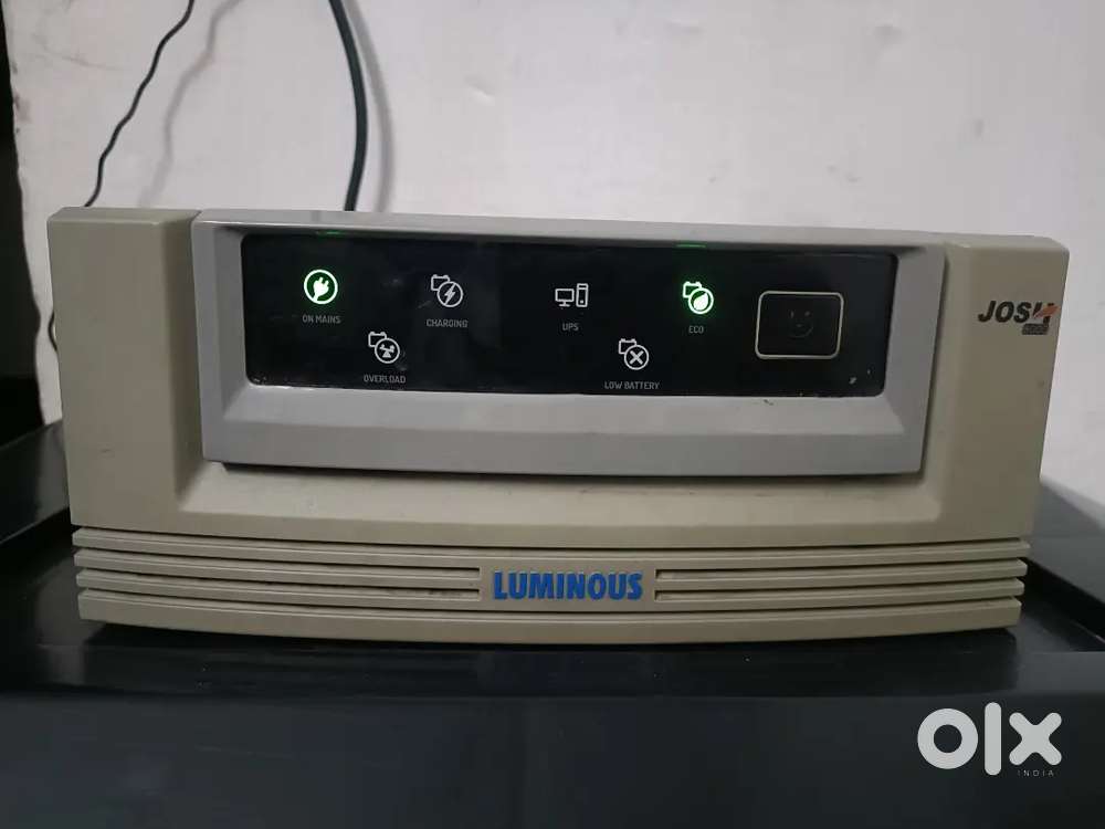 Inverter with battery