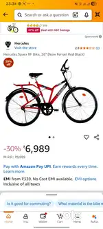 I am selling sparx hercules good condition in just 3500