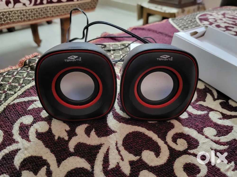 Two portable speaker with USB & AUX port