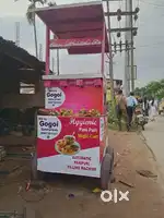 Pani Puri cart Automatic pani puri filling machine business purpose
