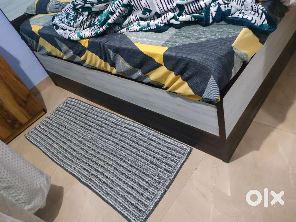 Bed 5/6 stroge Diwan, cupboard, computer table, storage cupboard