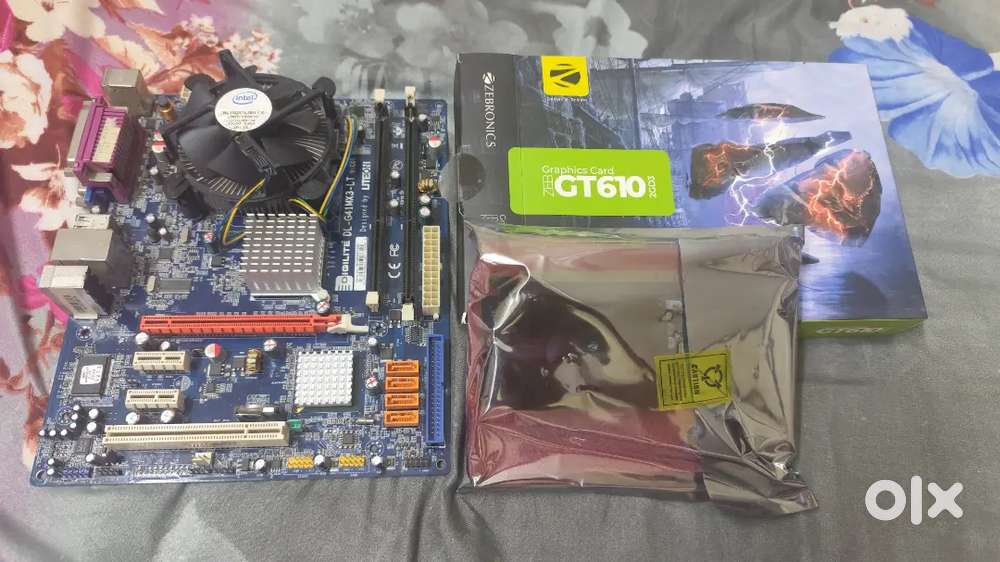 Core 2 Quad Q6600 + Motherboard + GT 610 (Boxed) Combo