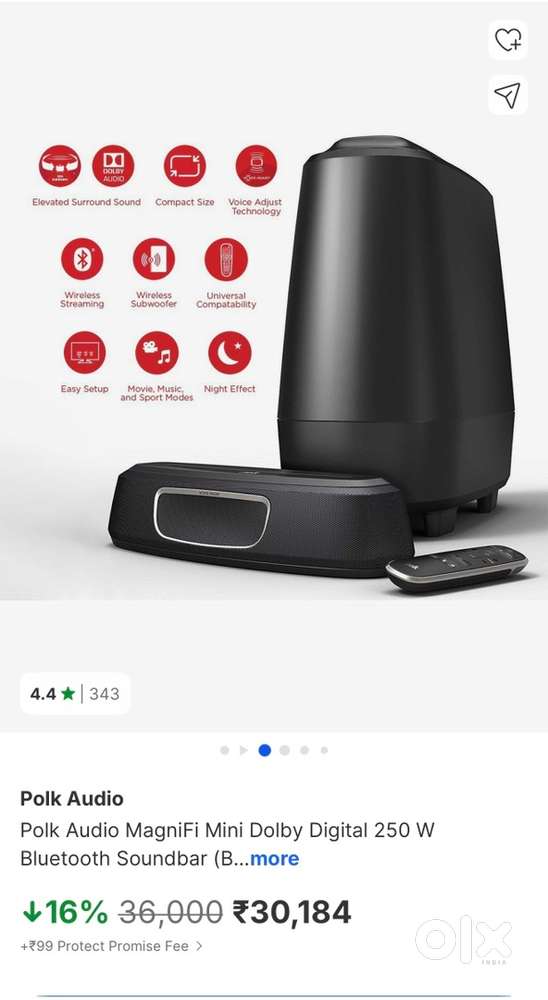 Polk Audio Magnifi Mini Dolby Digital 250W