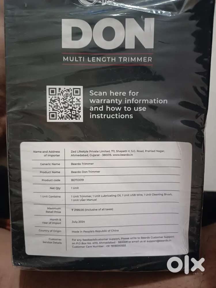 Trimmer beardo don