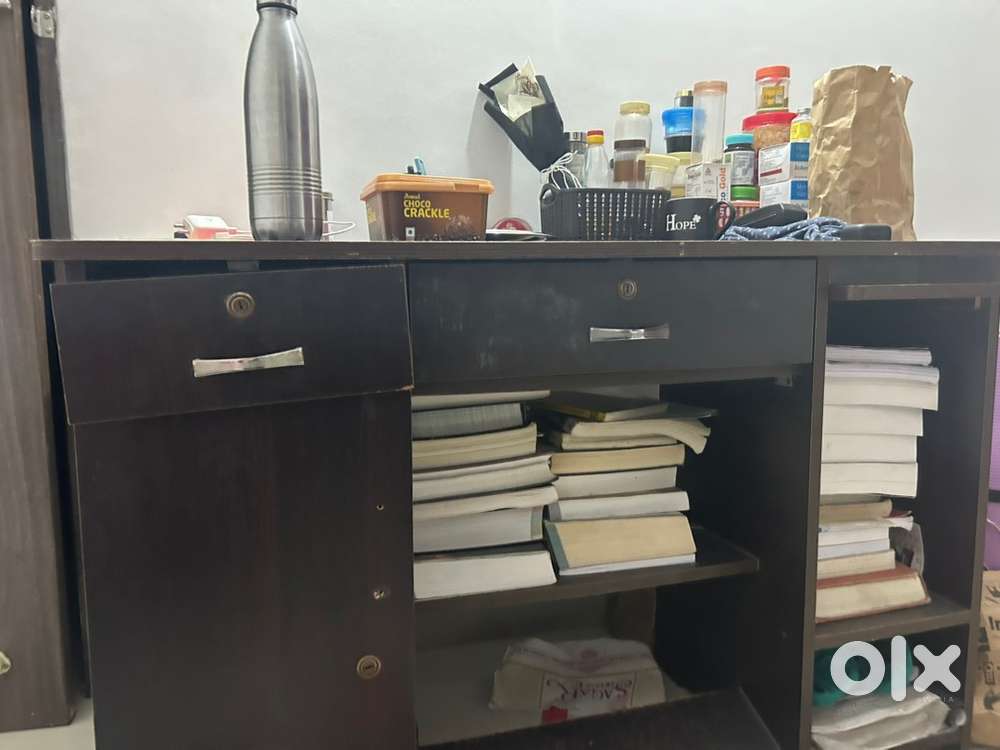 Wodden large study and computer  table