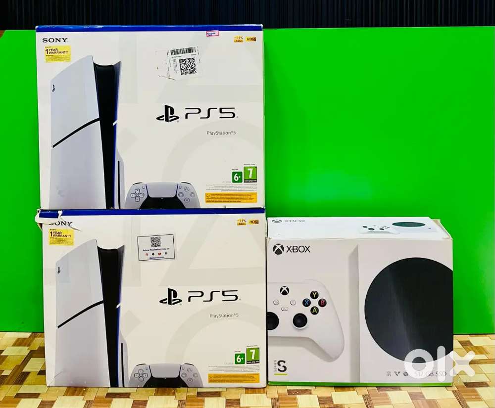 Gaming consoles available PS5 Xbox series Nintendo switch 2