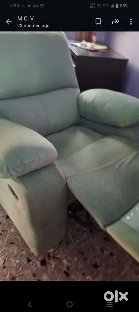 Sofa recliner chair (revolving)