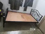 Iron Bed size 6*4 and 6*3