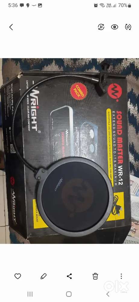 Wright mic combo set